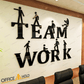 Teamwork 3D Creative Office Decor (tw01) - Wall Decorations
